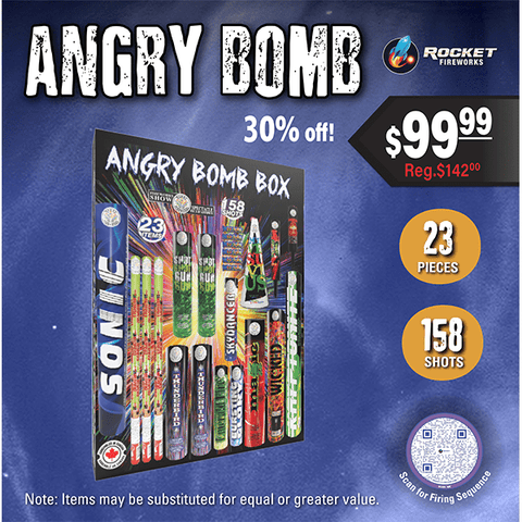 Angry Bomb Box Save $40